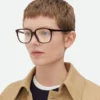Klassische eckige Brille Klassische eckige Brille