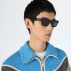 Klassische eckige Sonnenbrille Klassische eckige Sonnenbrille