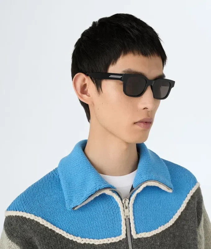 Klassische eckige Sonnenbrille Klassische eckige Sonnenbrille