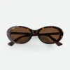 Klassische ovale Sonnenbrille Klassische ovale Sonnenbrille