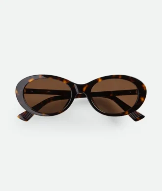 Klassische ovale Sonnenbrille