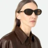 Klassische ovale Sonnenbrille Klassische ovale Sonnenbrille