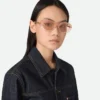 Klassische ovale Sonnenbrille Klassische ovale Sonnenbrille