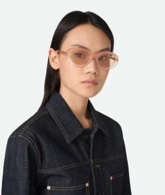 Klassische ovale Sonnenbrille