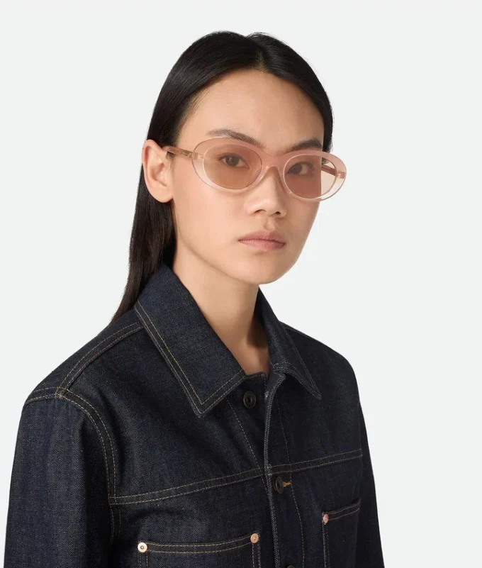 Klassische ovale Sonnenbrille Klassische ovale Sonnenbrille