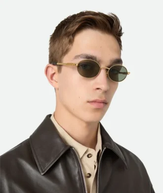 Klassische ovale Sonnenbrille