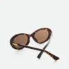 Klassische ovale Sonnenbrille Klassische ovale Sonnenbrille
