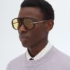Klassische Pilotenbrille