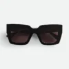 Klassische quadratische Sonnenbrille Klassische quadratische Sonnenbrille
