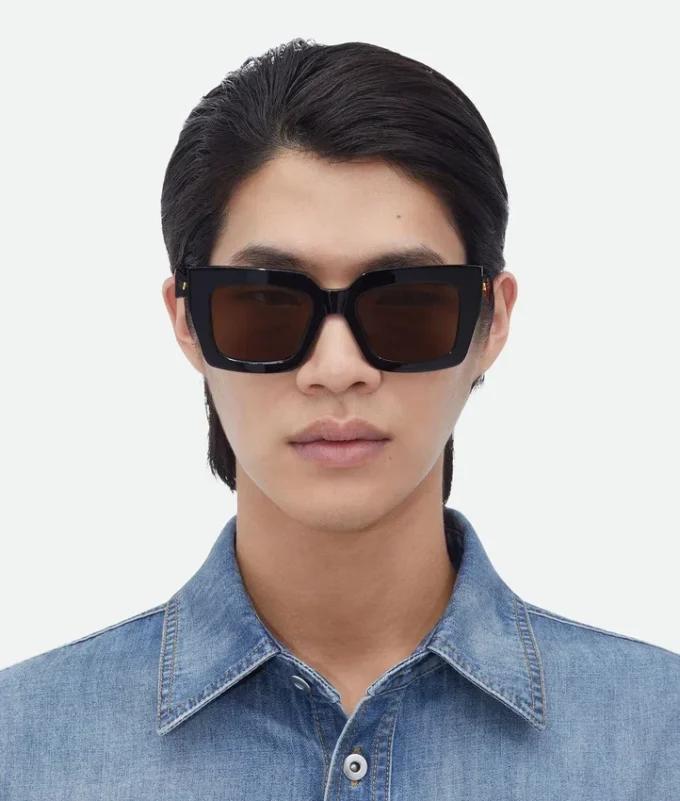 Klassische quadratische Sonnenbrille Klassische quadratische Sonnenbrille