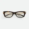 Klassische rechteckige Brille