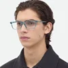 Klassische rechteckige Brille Klassische rechteckige Brille