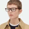Klassische rechteckige Brille Klassische rechteckige Brille