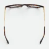Klassische rechteckige Brille
