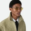 Klassische rechteckige Sonnenbrille Klassische rechteckige Sonnenbrille