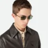 Klassische rechteckige Sonnenbrille Klassische rechteckige Sonnenbrille