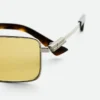 Klassische rechteckige Sonnenbrille Klassische rechteckige Sonnenbrille