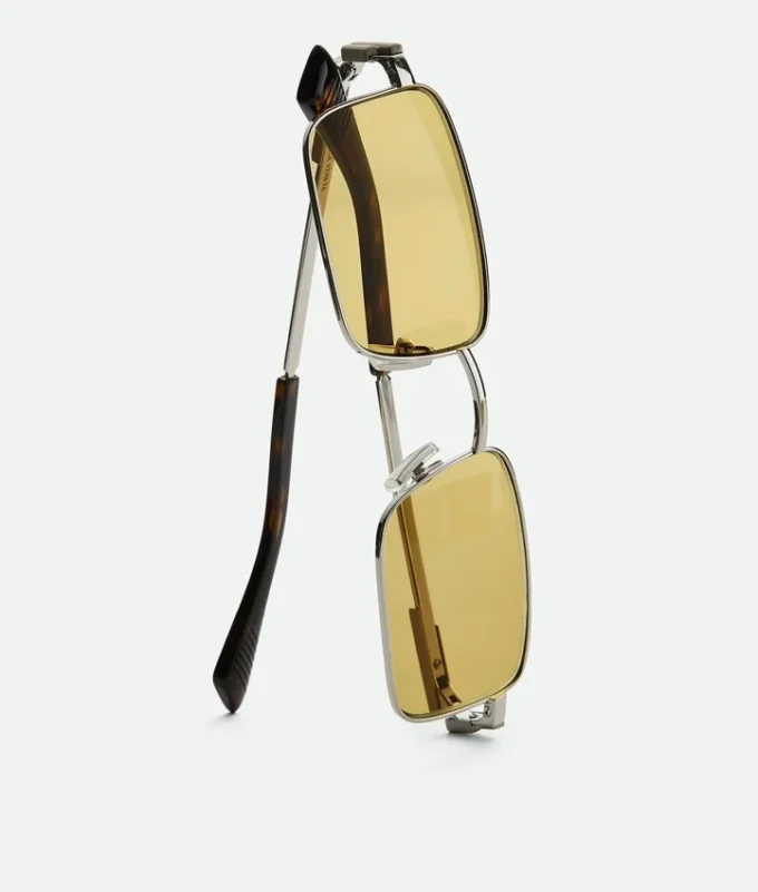 Klassische rechteckige Sonnenbrille Klassische rechteckige Sonnenbrille