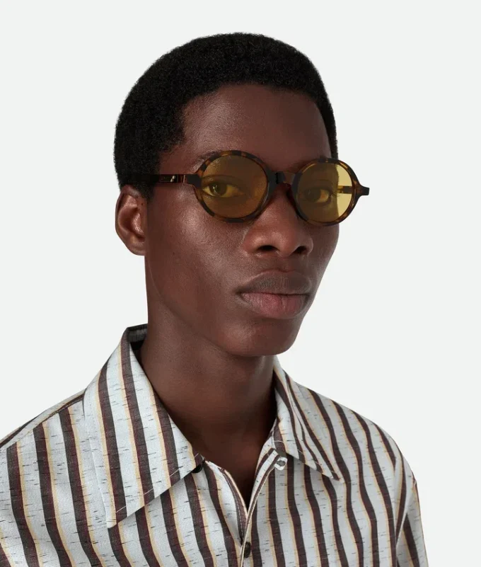 Klassische runde Sonnenbrille Klassische runde Sonnenbrille
