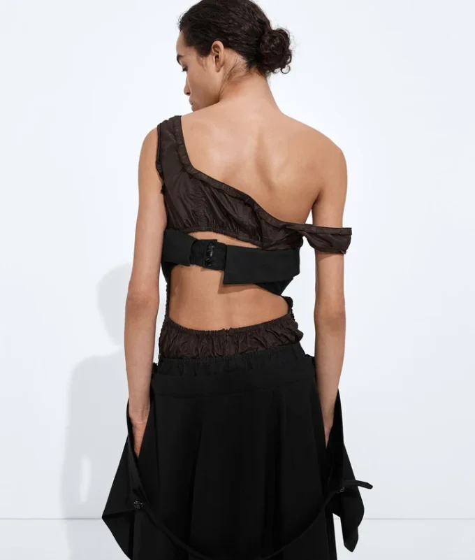 Kleid aus Baumwoll-Organdy