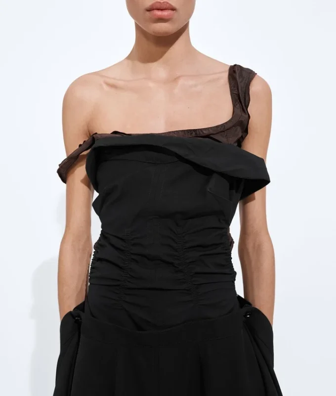 Kleid aus Baumwoll-Organdy