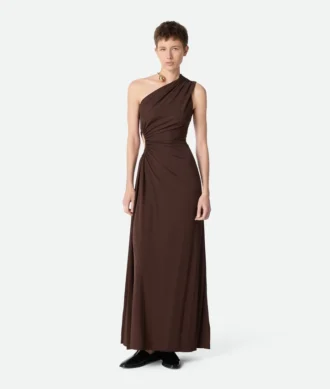 Kleid aus Viskose-Jersey
