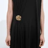 Kleid aus Viskose-Jersey Kleid aus Viskose-Jersey