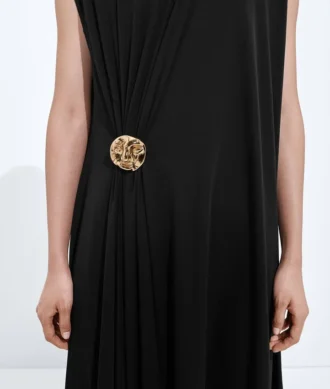 Kleid aus Viskose-Jersey