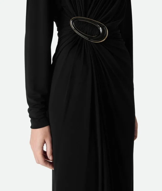 Kleid aus Viskose-Jersey Kleid aus Viskose-Jersey
