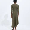 Kleid aus Viskose-Jersey Kleid aus Viskose-Jersey