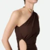 Kleid aus Viskose-Jersey Kleid aus Viskose-Jersey