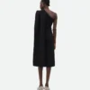 Kleid aus Woll-Viskose-Crêpe Kleid aus Woll-Viskose-Crêpe