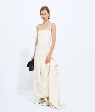 Kleid aus Wollgabardine