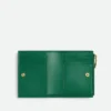 Kleine Brieftasche aus Intrecciato-Leder Kleine Brieftasche aus Intrecciato-Leder