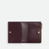 Kleine Brieftasche aus Intrecciato-Leder