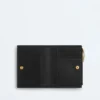 Kleine Brieftasche aus Intrecciato-Leder Kleine Brieftasche aus Intrecciato-Leder