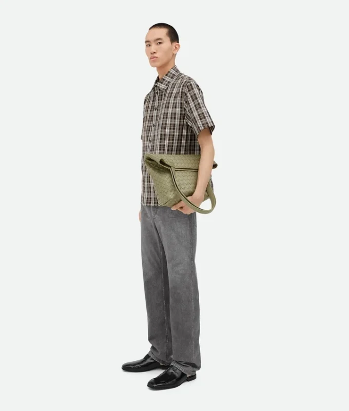 Kleine Intrecciato North-South-Tasche Kleine Intrecciato North-South-Tasche
