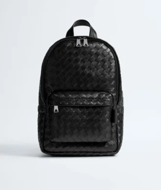 Kleiner Intrecciato-Rucksack