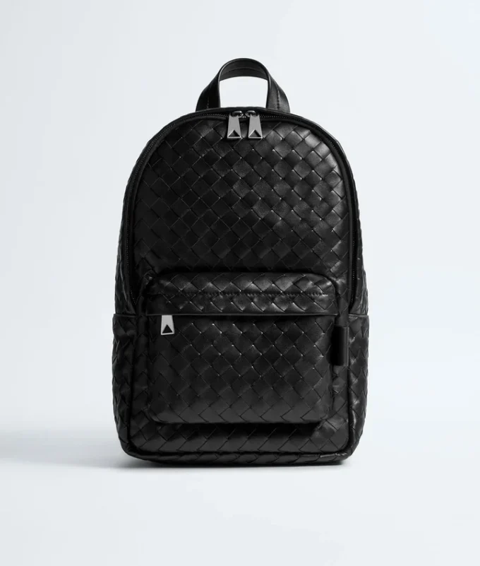 Kleiner Intrecciato-Rucksack Kleiner Intrecciato-Rucksack