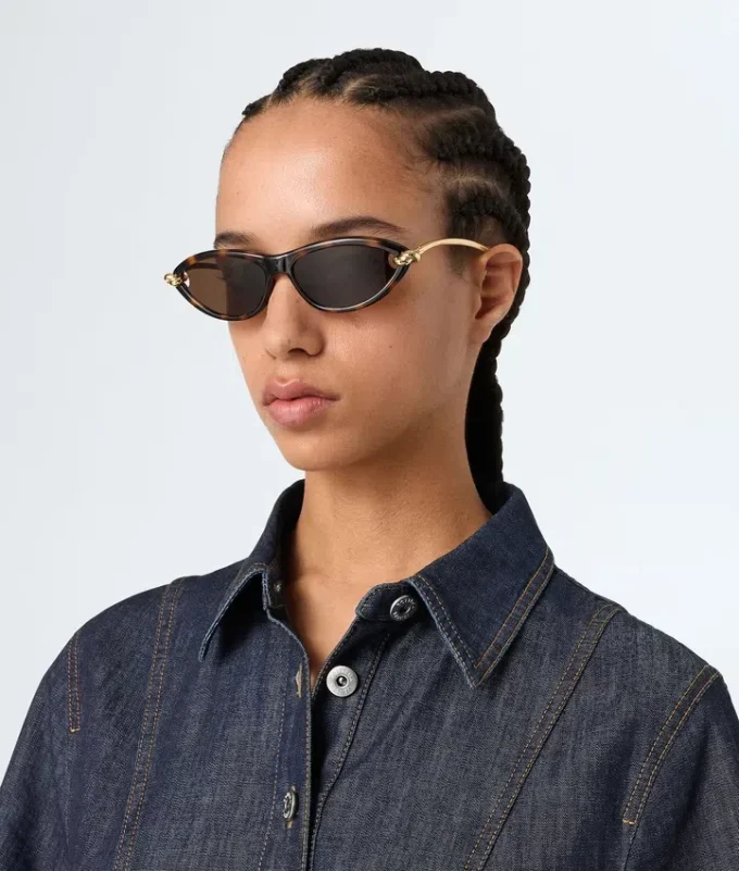 Knot Cat-Eye-Sonnenbrille Knot Cat-Eye-Sonnenbrille