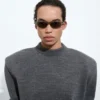 Knot Cat-Eye-Sonnenbrille Knot Cat-Eye-Sonnenbrille