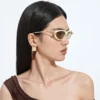 Knot Cat-Eye-Sonnenbrille