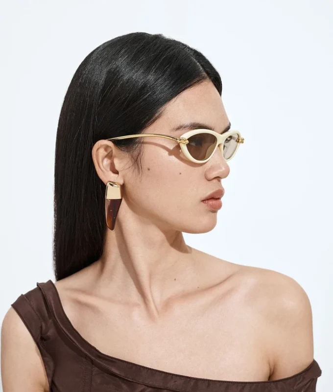 Knot Cat-Eye-Sonnenbrille