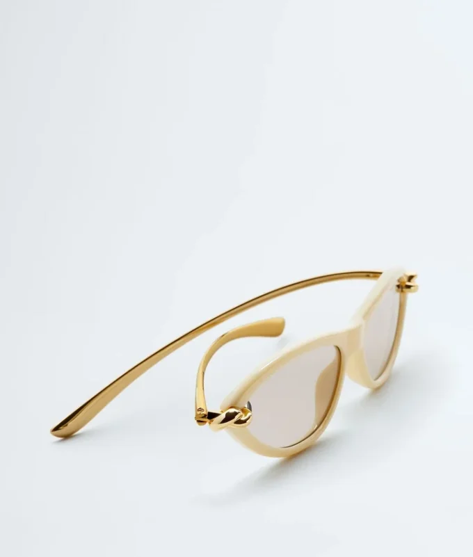 Knot Cat-Eye-Sonnenbrille