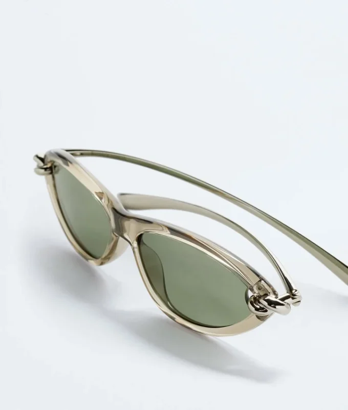 Knot Cat-Eye-Sonnenbrille Knot Cat-Eye-Sonnenbrille