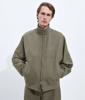 Kompakte Baumwolljacke