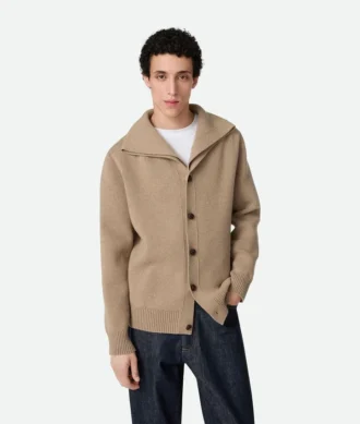 Kompakter Wollcardigan