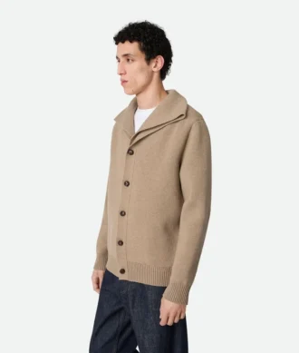 Kompakter Wollcardigan