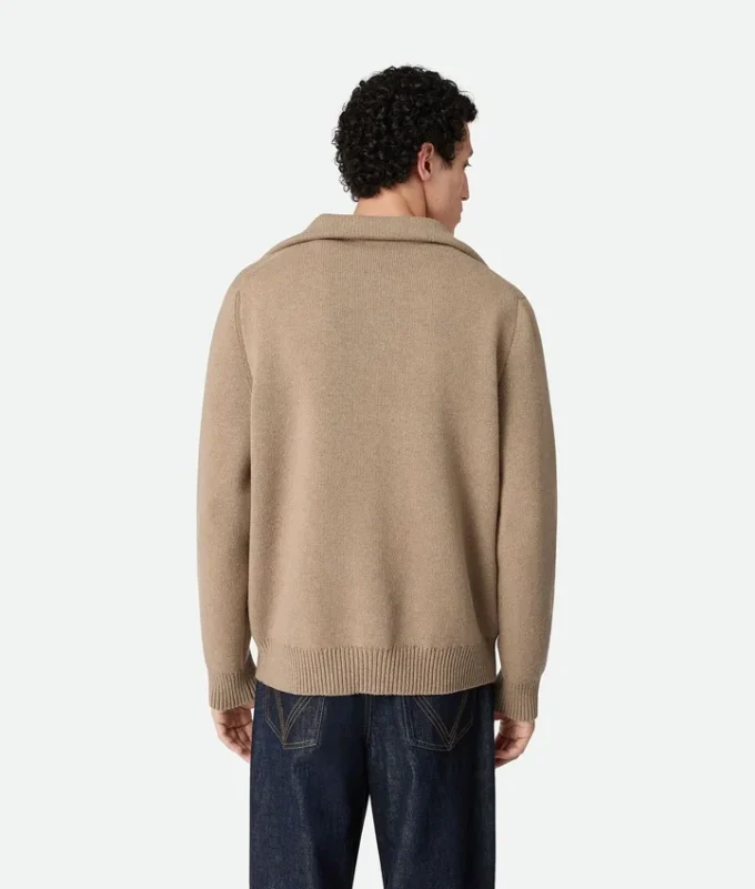 Kompakter Wollcardigan