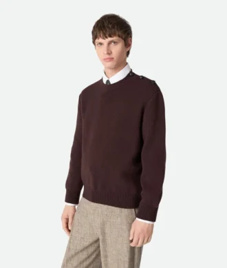Kompakter Wollpullover Kompakter Wollpullover